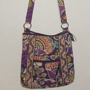 Vera Bradley Floral Medium Shoulder Bag